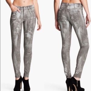 J Brand Coat Sutra Skinny Jeans